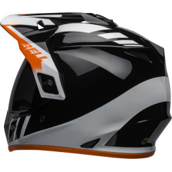 KASK BELL MX-9 ADVENTURE MIPS DASH BLACK/WHITE/ORANGE 