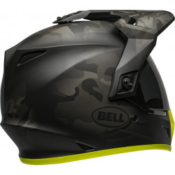 KASK BELL MX-9 ADVENTURE MIPS STEALTH CAMO MATTE BLACK/HI-VIZ 