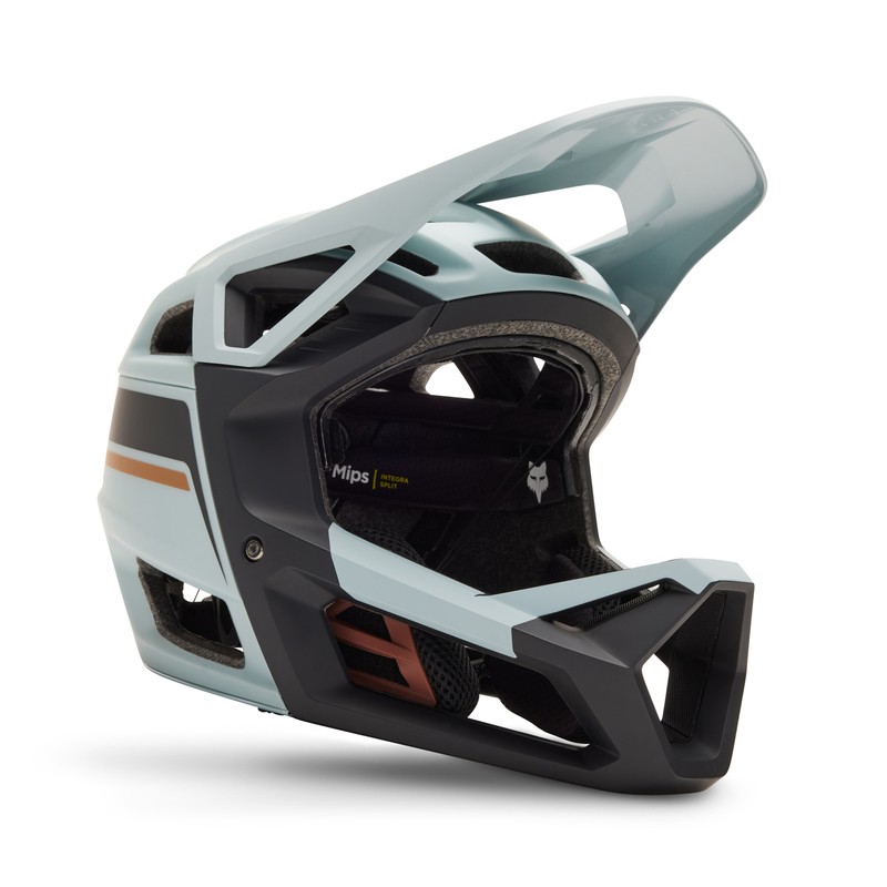 KASK ROWEROWY FOX PROFRAME RS RACIK GUNMETAL  ENDURO CROSS