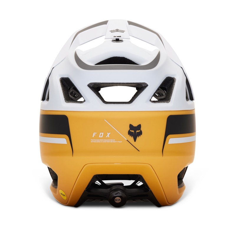 KASK ROWEROWY FOX PROFRAME RS RACIK DAFFODIL  ENDURO CROSS
