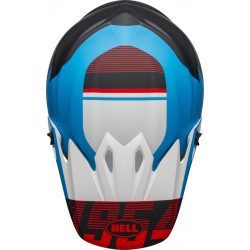 KASK BELL MX-9 MIPS STRIKE MATTE BLACK/BLUE/WHITE 
