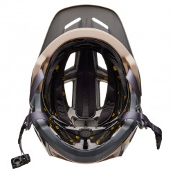 KASK ROWEROWY FOX SPEEDFRAME PRO KLIF MOCHA  ENDURO CROSS