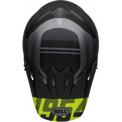 KASK BELL MX-9 MIPS STRIKE MATT GREY/BLACK/HI VIZ 