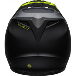 KASK BELL MX-9 MIPS STRIKE MATT GREY/BLACK/HI VIZ 