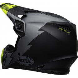 KASK BELL MX-9 MIPS STRIKE MATT GREY/BLACK/HI VIZ 