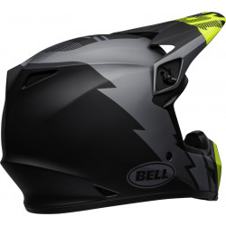 KASK BELL MX-9 MIPS STRIKE MATT GREY/BLACK/HI VIZ 