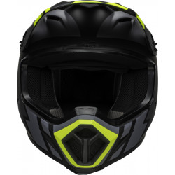KASK BELL MX-9 MIPS STRIKE MATT GREY/BLACK/HI VIZ 