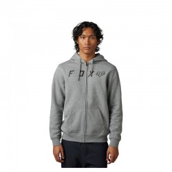 BLUZA Z KAPTUREM NA ZAMEK FOX ABSOLUTE HEATHER GRAPHITE  ENDURO CROSS