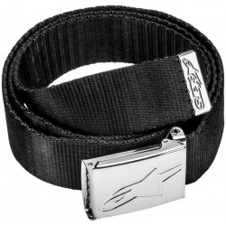 PASEK ALPINESTARS AGELESS WEB BLACK/CHROME 