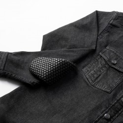 KOSZULA BROGER ALASKA JEANS WASHED BLACK XS