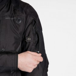 KURTKA TEKSTYLNA REBELHORN BORG BLACK 