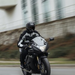 KURTKA TEKSTYLNA REBELHORN BORG BLACK 