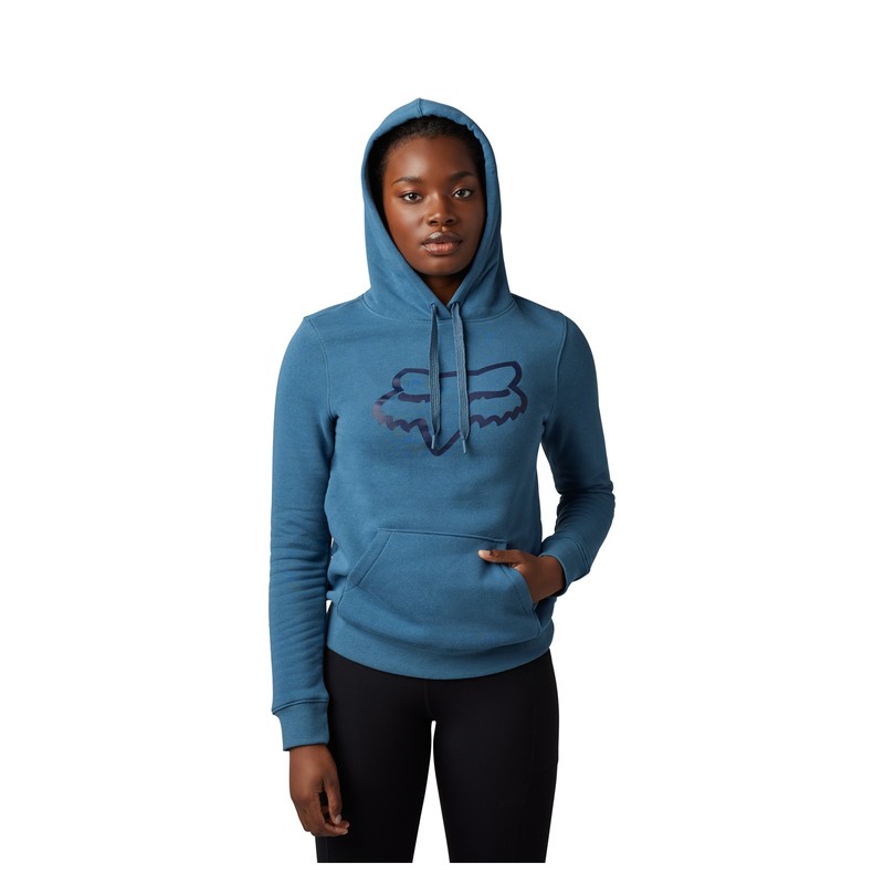 BLUZA Z KAPTUREM FOX LADY BOUNDARY DARK SLATE  ENDURO CROSS