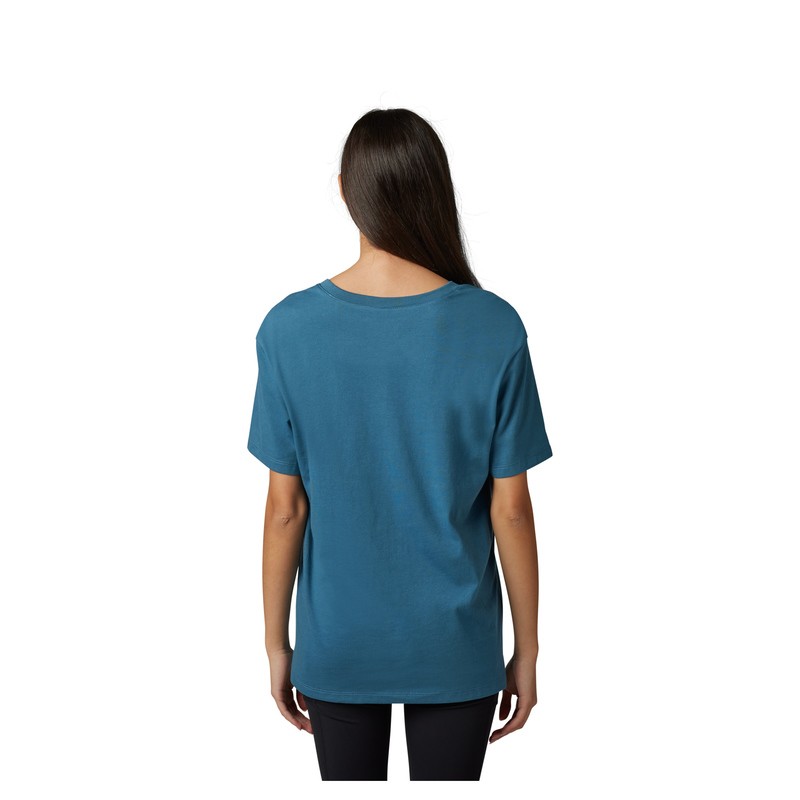 T-SHIRT FOX LADY BOUNDARY TOP DARK SLATE  ENDURO CROSS
