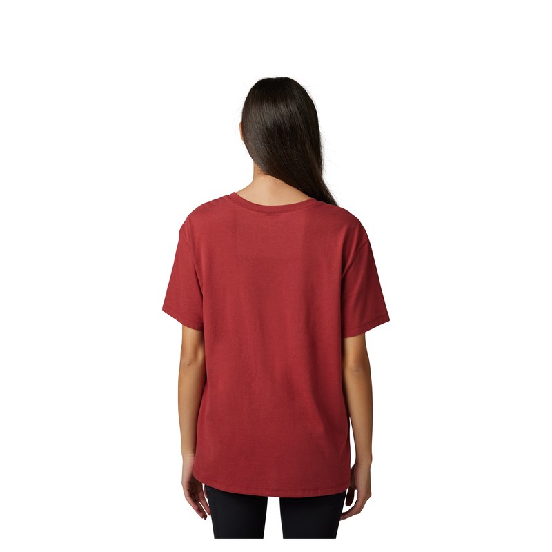 T-SHIRT FOX LADY BOUNDARY TOP SCARLET  ENDURO CROSS