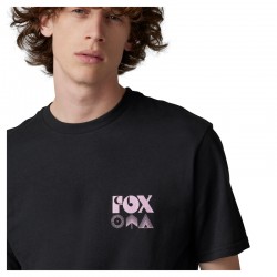 T-SHIRT FOX ROCKWILDER BLACK  ENDURO CROSS
