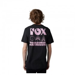 T-SHIRT FOX ROCKWILDER BLACK  ENDURO CROSS