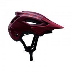 KASK ROWEROWY FOX SPEEDFRAME BORDEAUX  ENDURO CROSS