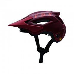 KASK ROWEROWY FOX SPEEDFRAME BORDEAUX  ENDURO CROSS