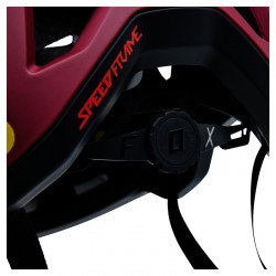 KASK ROWEROWY FOX SPEEDFRAME BORDEAUX  ENDURO CROSS