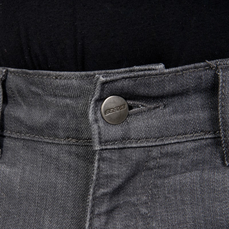 SPODNIE JEANS OZONE STRIKER REGULAR WASHED GREY W28L32