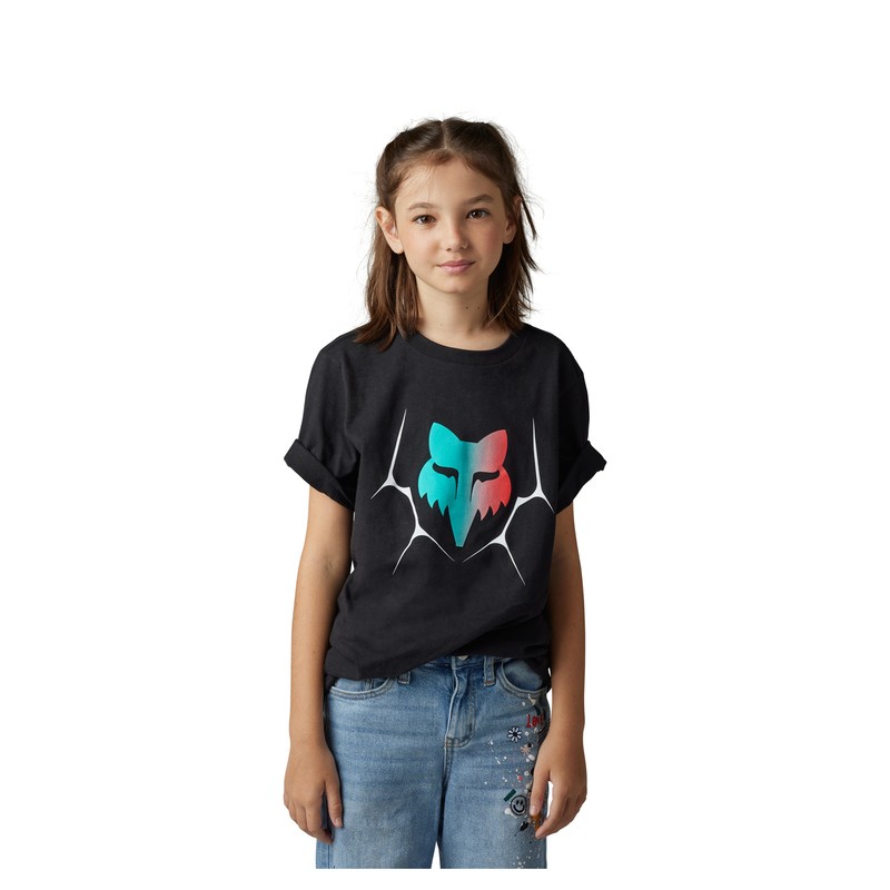 T-SHIRT FOX JUNIOR SYZ BLACK  ENDURO CROSS