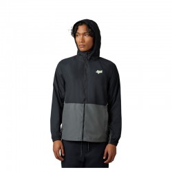 KURTKA FOX TITLE SPONSOR WINDBREAKER BLACK  ENDURO CROSS