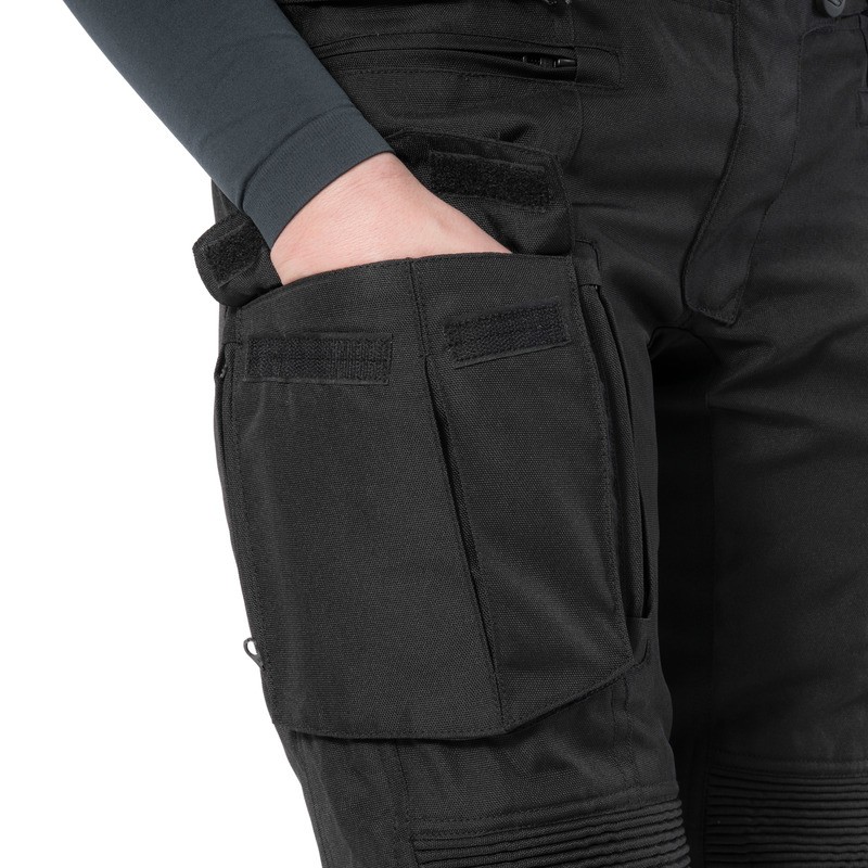 SPODNIE TEKSTYLNE OZONE UNION II LADY BLACK 