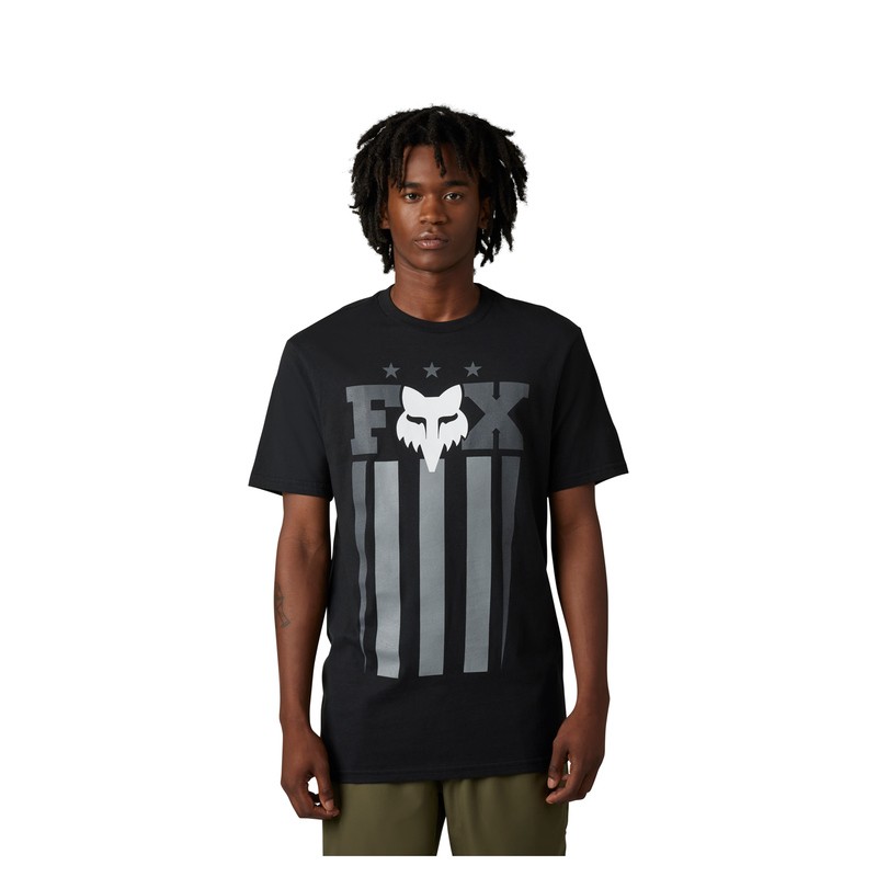 T-SHIRT FOX UNITY BLACK  ENDURO CROSS