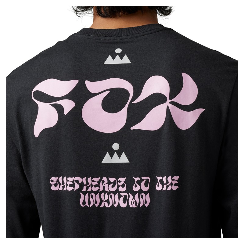 KOSZULKA Z DŁUGIM RĘKAWEM FOX ZONIFY BLACK  ENDURO CROSS