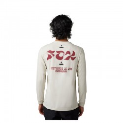 KOSZULKA Z DŁUGIM RĘKAWEM FOX ZONIFY VINTAGE WHITE  ENDURO CROSS