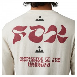 KOSZULKA Z DŁUGIM RĘKAWEM FOX ZONIFY VINTAGE WHITE  ENDURO CROSS