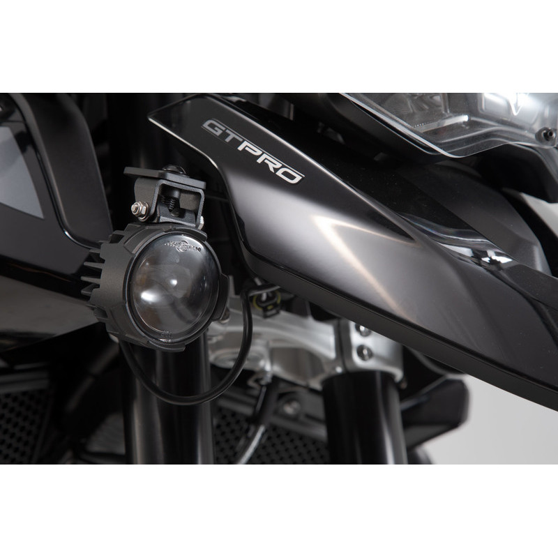 ZESTAW MONTAŻOWY LAMP SW-MOTECH TRIUMPH TIGER 900/GT/RALLY/PRO (19-), BLACK