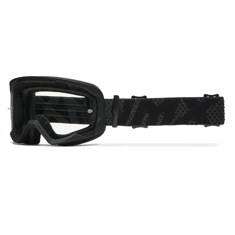 GOGLE IMX ENDURANCE FLIP BLACK MATT/ BLACK - SZYBA IRIDIUM GOLD + CLEAR (2 SZYBY W ZESTAWIE) ENDURO CROSS
