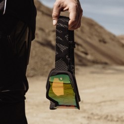 GOGLE IMX ENDURANCE FLIP BLACK MATT/ BLACK - SZYBA IRIDIUM GOLD + CLEAR (2 SZYBY W ZESTAWIE) ENDURO CROSS