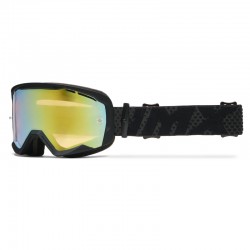 GOGLE IMX ENDURANCE FLIP BLACK MATT/ BLACK - SZYBA IRIDIUM GOLD + CLEAR (2 SZYBY W ZESTAWIE) ENDURO CROSS
