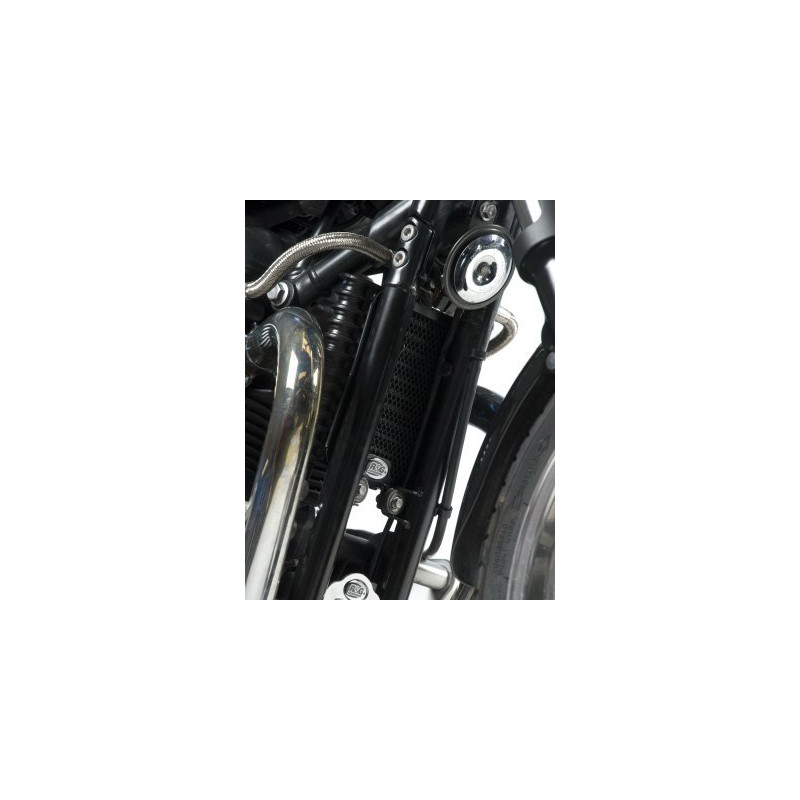 OSŁONA CHŁODNICY OLEJU RG RACING TRIUMPH BONNEVILLE 08-, THRUXTON 08-, SCRAMBLER, BLACK