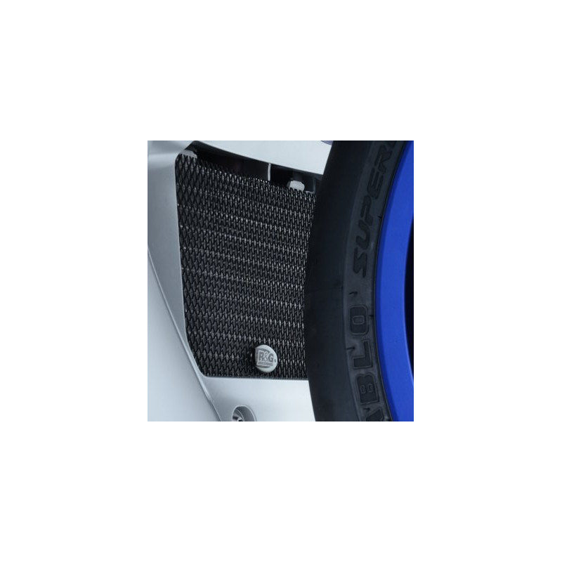 OSŁONA CHŁODNICY OLEJU RG RACING YAMAHA YZF-R1 (15-), BLACK