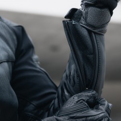 KURTKA SKÓRZANA REBELHORN VANDAL BLACK 