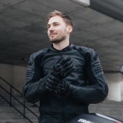 KURTKA SKÓRZANA REBELHORN VANDAL BLACK 