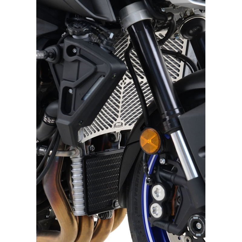 OSŁONA CHŁODNICY OLEJU RG RACING YAMAHA MT-10, TITANIUM