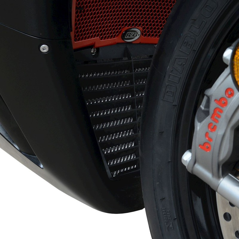 OSŁONA CHŁODNICY OLEJU RG RACING HONDA CBR1000RR-R(SP) 20-, RED