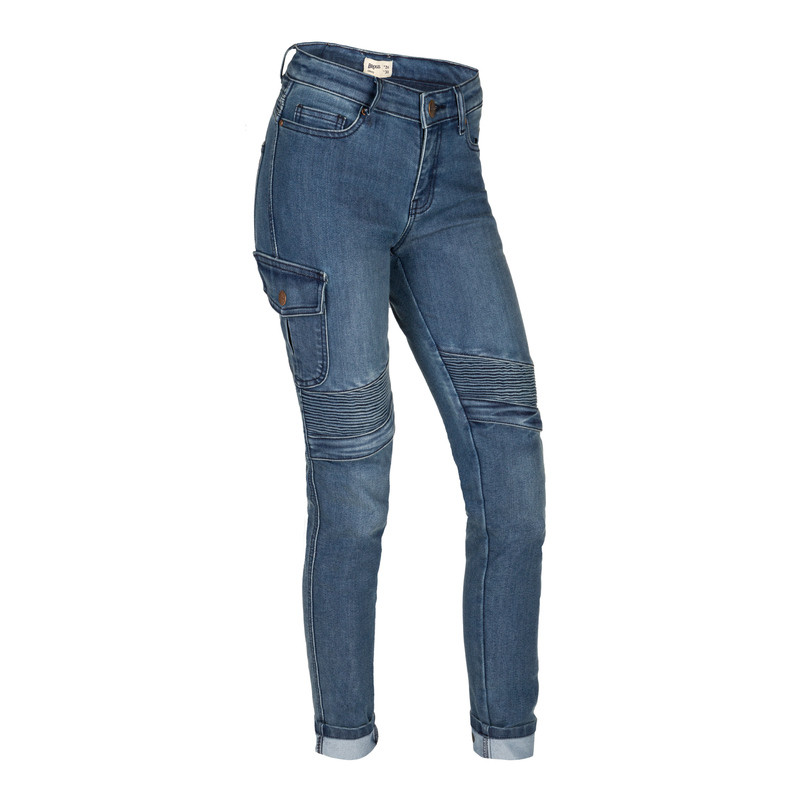 SPODNIE JEANS BROGER OHIO LADY WASHED BLUE