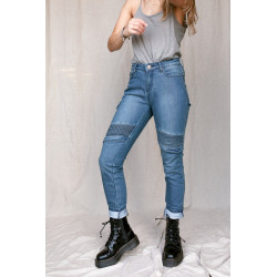 SPODNIE JEANS BROGER OHIO LADY WASHED BLUE