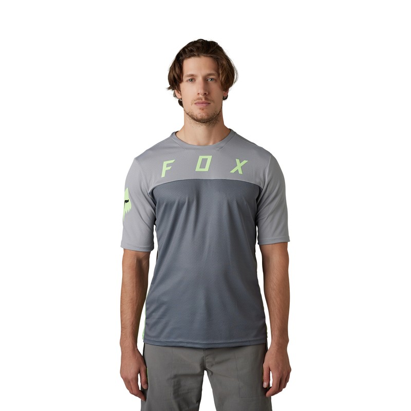 KOSZULKA ROWEROWA FOX DEFEND CEKT BLACK/GREY  ENDURO CROSS