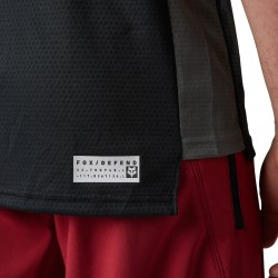 KOSZULKA ROWEROWA FOX DEFEND BLACK  ENDURO CROSS