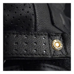 RĘKAWICE SKÓRZANE RACER OSAKA BLACK/BLACK 