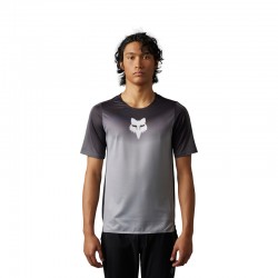 KOSZULKA ROWEROWA FOX FLEXAIR NOVAH STEEL GREY  ENDURO CROSS