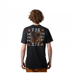 T-SHIRT FOX HINKLEY BLACK  ENDURO CROSS