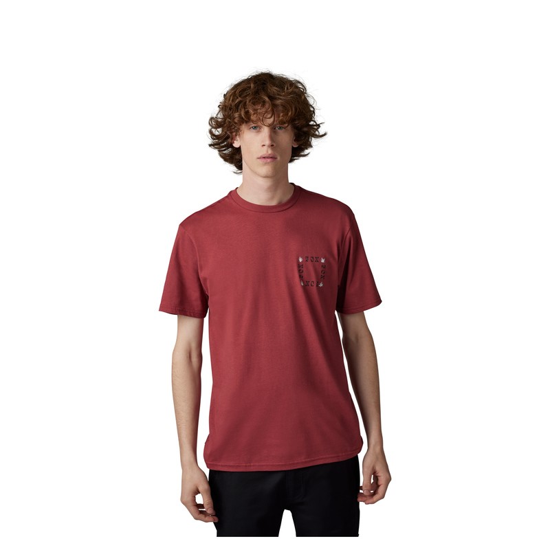 T-SHIRT FOX HINKLEY SCARLET  ENDURO CROSS
